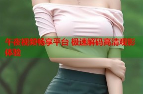 午夜视频畅享平台 极速解码高清观影体验