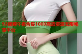92视频午夜合集1000高清资源无限畅享平台