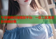 午夜视频在线播放平台：一区二区高清影视随时看