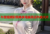 午夜视频影院畅享海量高清午夜大片