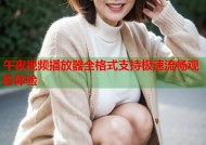 午夜视频播放器全格式支持极速流畅观影体验