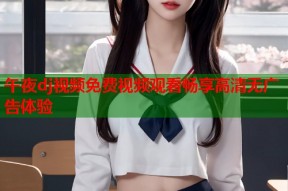 午夜dj视频免费视频观看畅享高清无广告体验