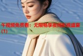 午视频免费看：无限畅享夜间影视盛宴(1)