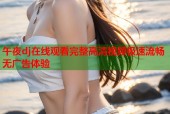 午夜dj在线观看完整高清视频极速流畅无广告体验