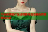 午夜视频国产在线观看高清流畅免费看精彩内容
