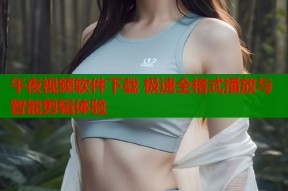 午夜视频软件下载 极速全格式播放与智能剪辑体验