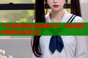 午夜视频直播在线观看平台：随时随地观看精彩直播内容