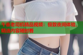 午夜老司机精品视频：极致夜间体验，精选内容随时看