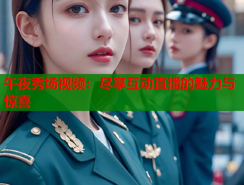 午夜秀场视频：尽享互动直播的魅力与惊喜  第1张