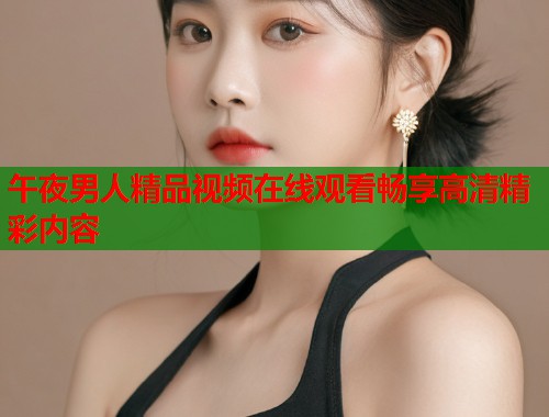 午夜男人精品视频在线观看畅享高清精彩内容  第1张