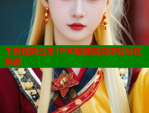 午夜视频合集1000精选高清体验尽在掌握  第1张