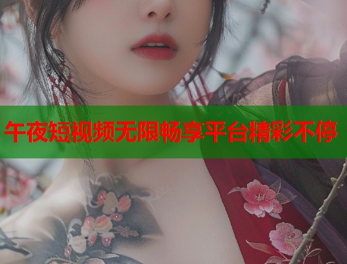 午夜短视频无限畅享平台精彩不停  第1张