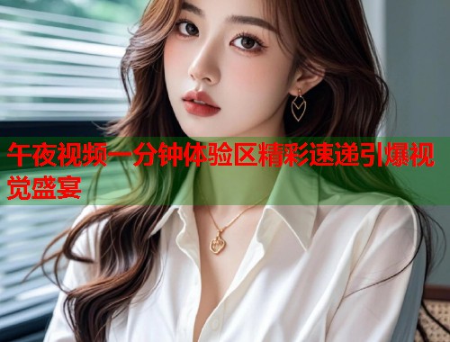 午夜视频一分钟体验区精彩速递引爆视觉盛宴  第1张