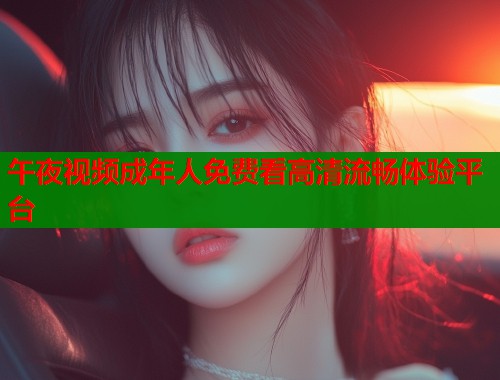 午夜视频成年人免费看高清流畅体验平台  第1张